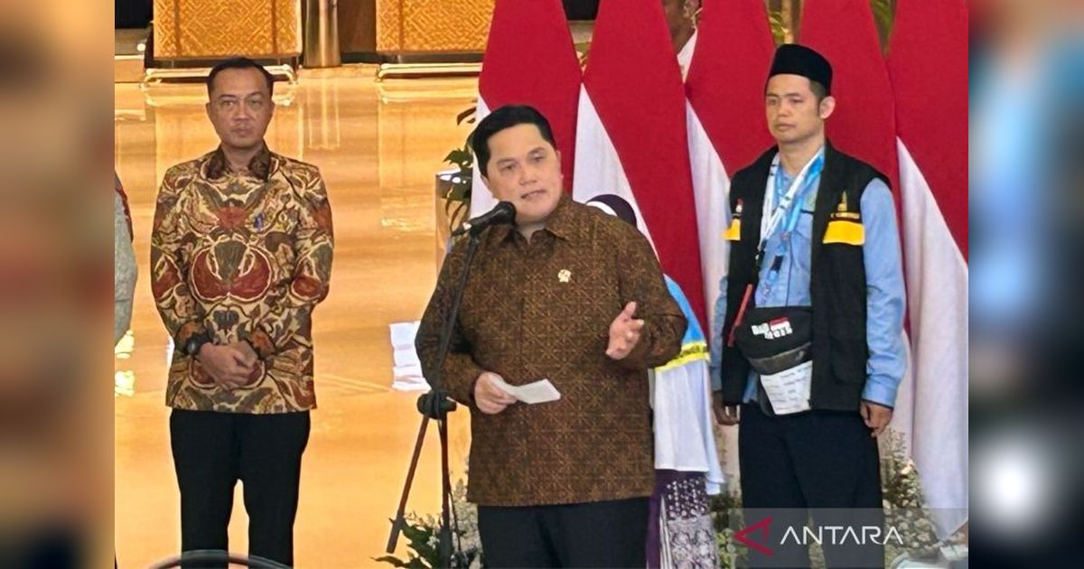 Erick Thohir: Terminal Haji Soetta, Bukti Pelayanan Terbaik Pemerintah untuk Jemaah Umrah dan Haji