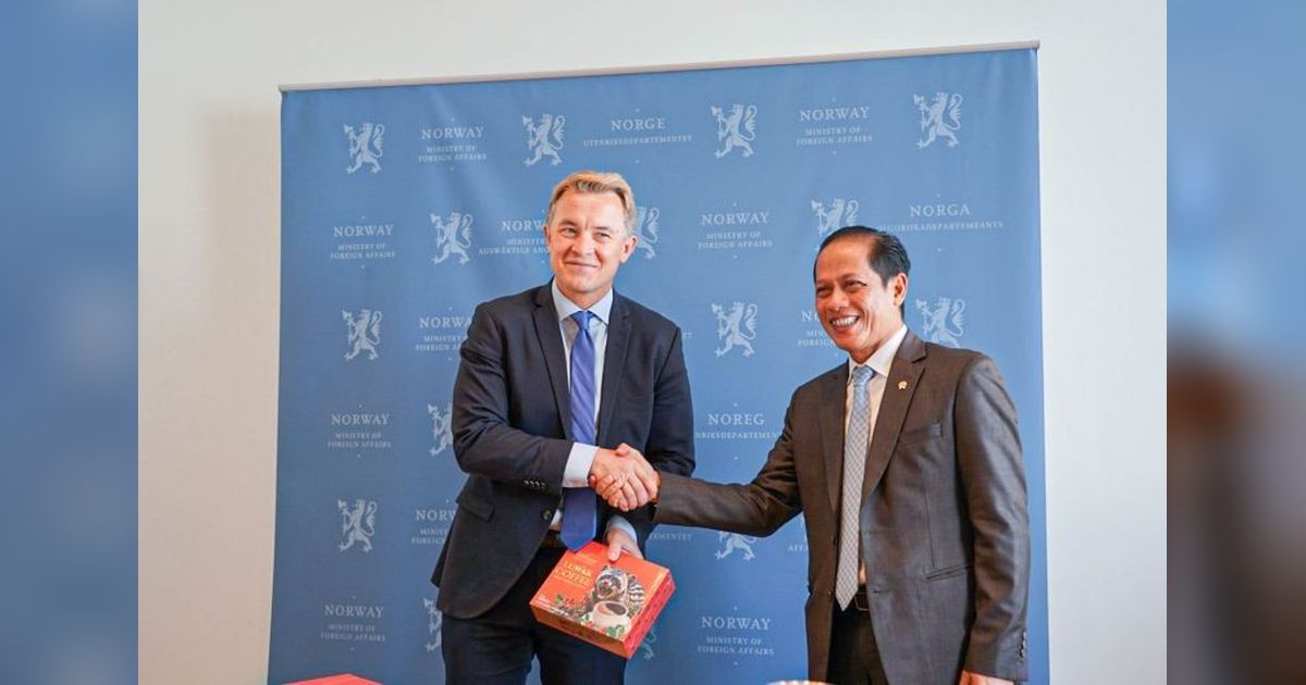 Indonesia dan Norwegia Perkuat Kerja Sama Atasi Perubahan Iklim