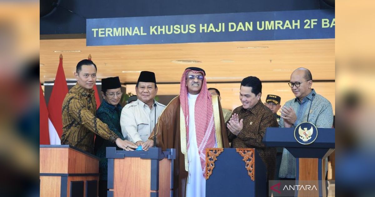 Prabowo Apresiasi Revitalisasi Terminal Haji dan Umroh Soetta: 