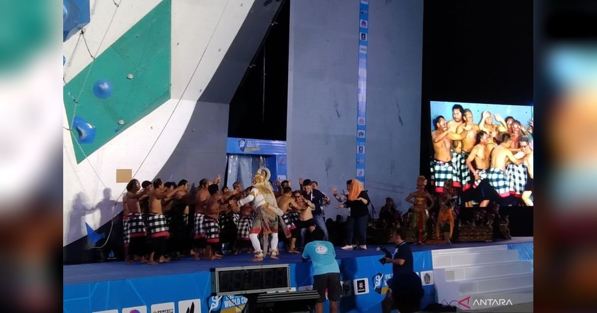 Pesona Budaya Bali Sambut Atlet Piala Dunia Panjat Tebing 2025