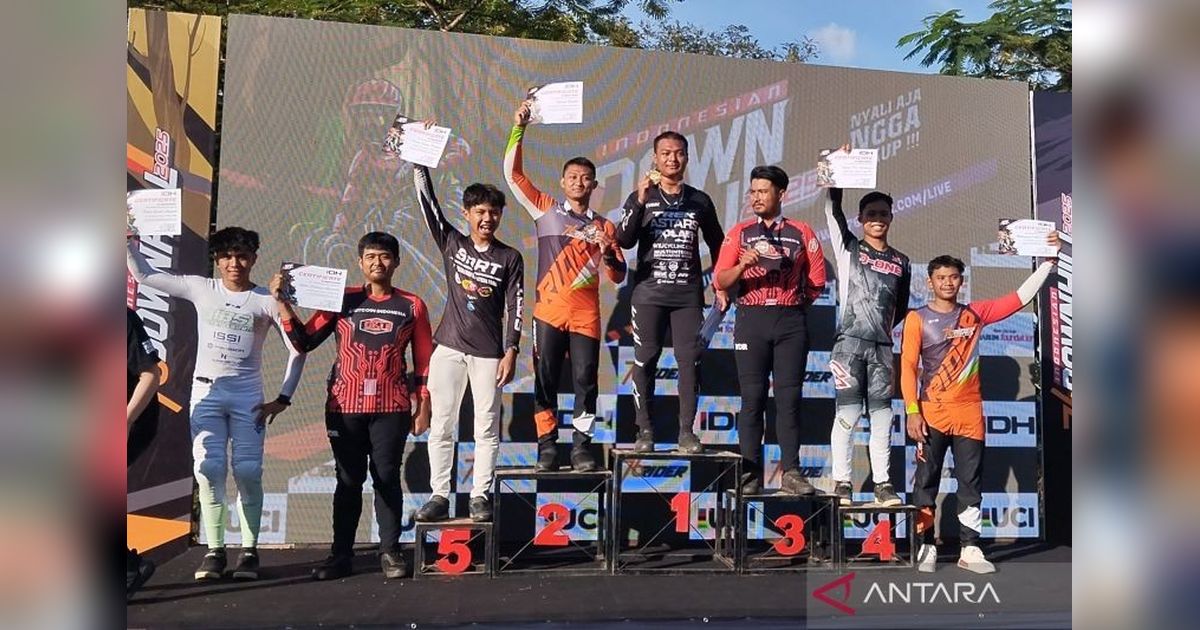 Andy Prayogo Juarai Indonesian Downhill 2025 di Kudus!