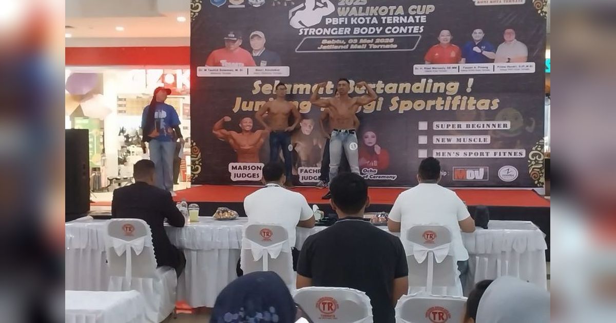 PBFI Ternate Gelar Stronger Body Contest 2025: Ajang Unjuk Kebolehan Atlet Binaraga Maluku Utara