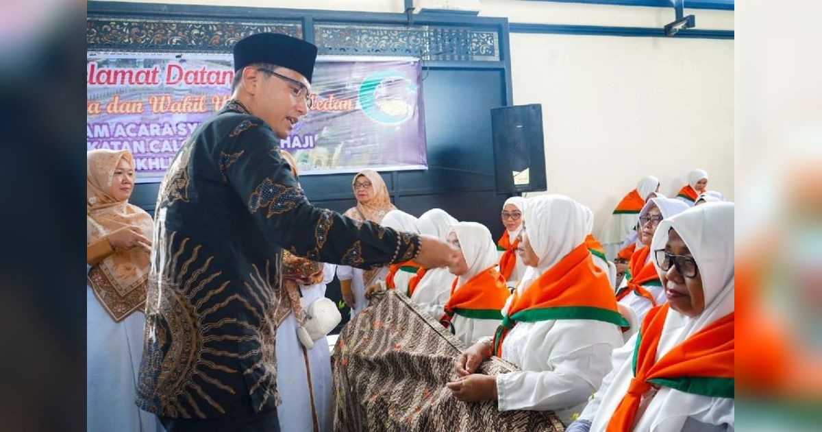 Wali Kota Medan Perintahkan Pemantauan Tempat Tinggal Calon Haji