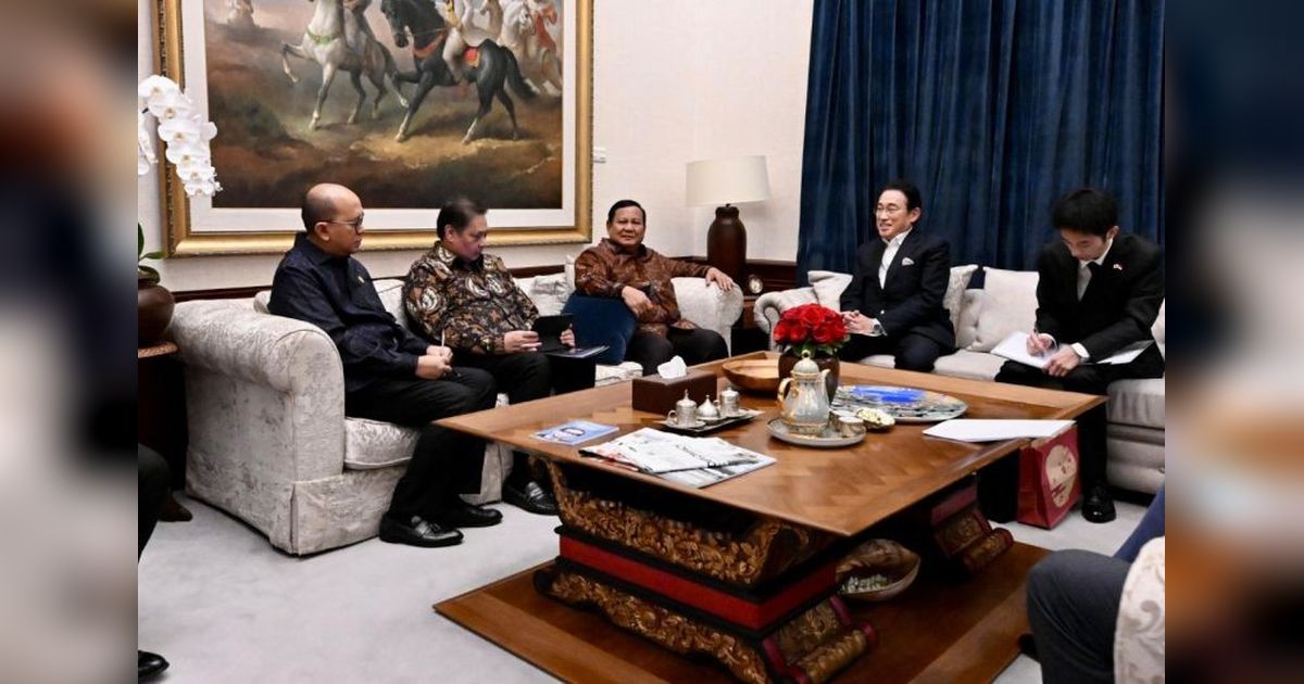 Prabowo Terima Kunjungan Utusan Khusus PM Jepang, Bahas Kerja Sama AZEC dan Proyek Geothermal