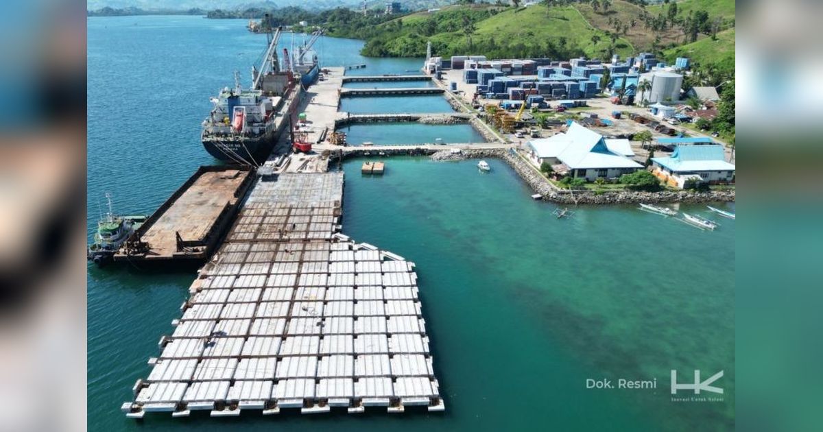 Hutama Karya: Pembangunan Pelabuhan Anggrek Gorontalo Capai 65 Persen