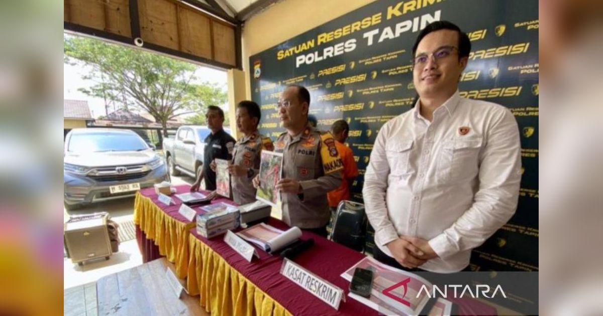 Polres Tapin Bongkar Penambangan Ilegal di Lahan Konsesi PT EBL