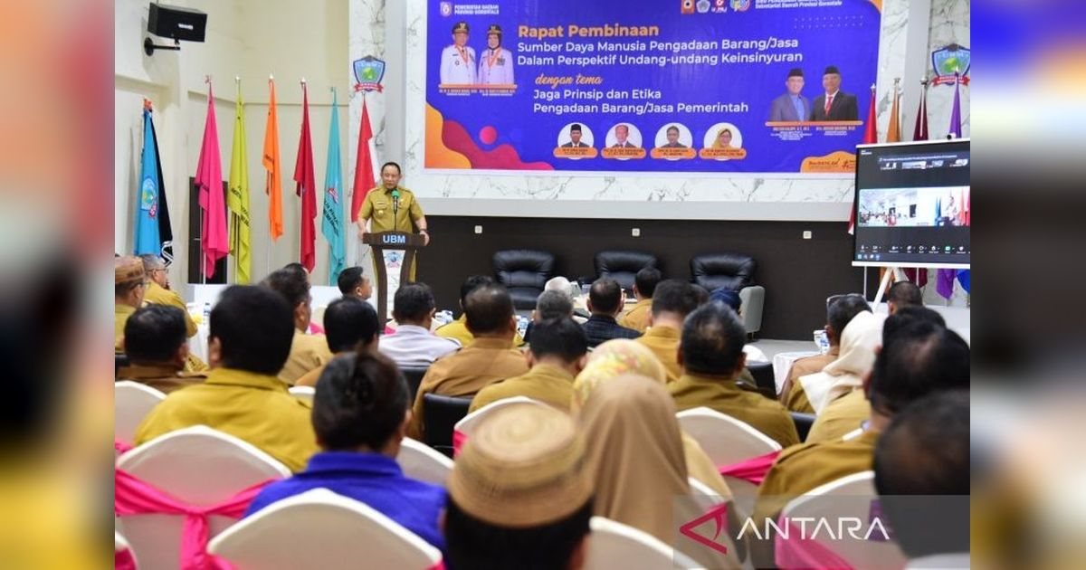 Gubernur Gorontalo Tekankan Pentingnya Mekanisme Pengadaan Barang dan Jasa yang Transparan