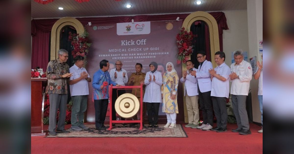 Unhas Luncurkan Program MCU Gigi: Jaga Kesehatan Mulut Sivitas Akademika