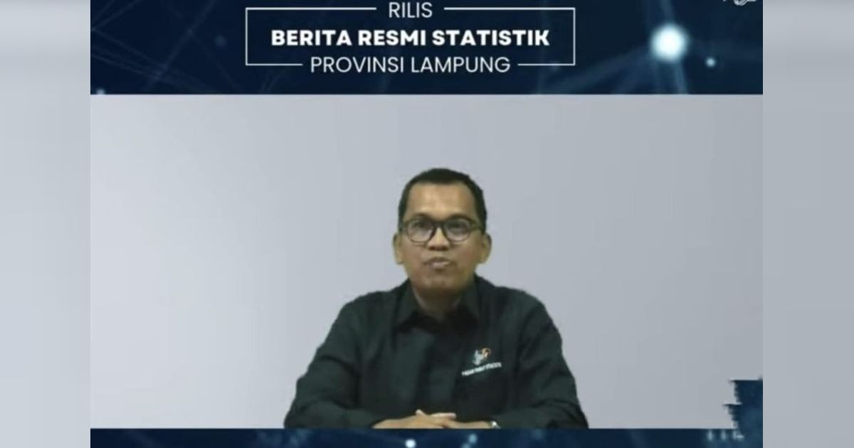 Pertumbuhan Ekonomi Lampung Tembus 5,47 Persen di Triwulan I 2025, Tertinggi dalam Lima Tahun Terakhir!