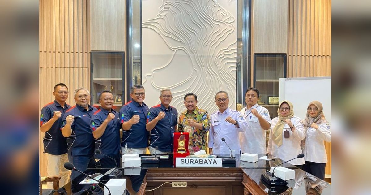 PGN Targetkan Bangun Jaringan Gas 44.000 SR di Surabaya hingga 2026