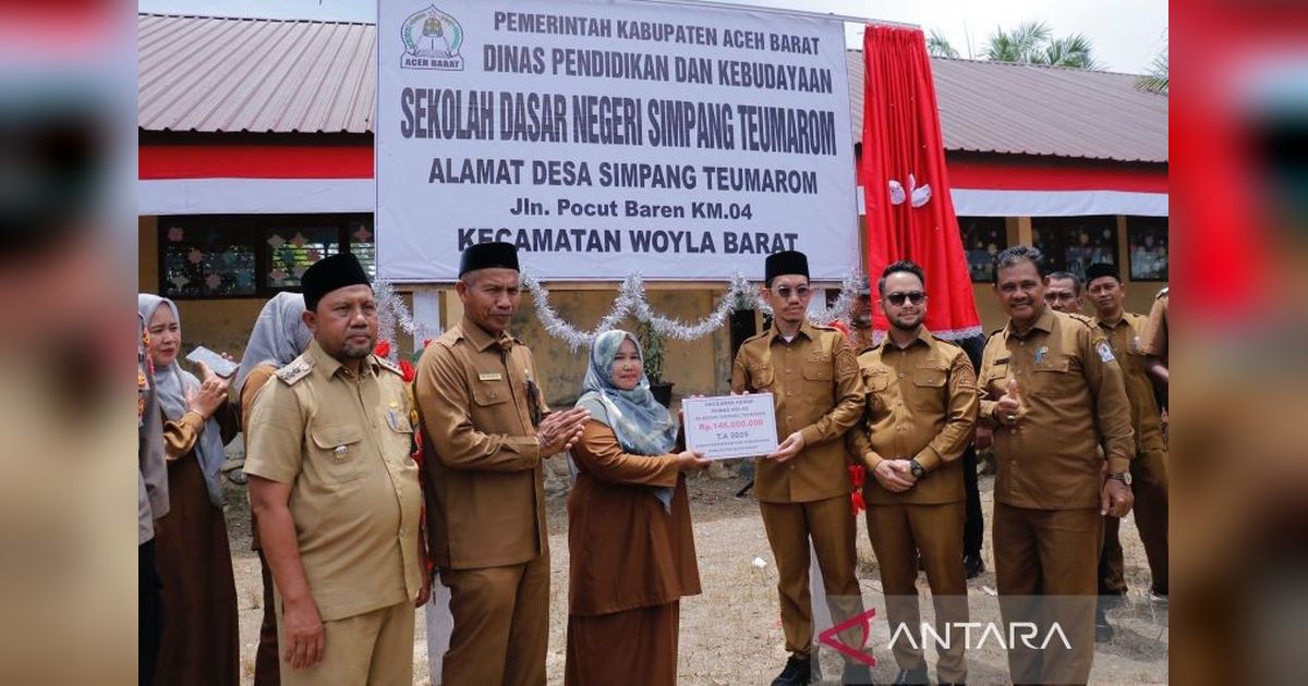 Rp146 Juta untuk Rehab Sekolah Terpencil di Aceh Barat