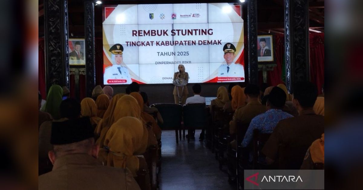 Demak Targetkan Kasus Stunting Turun Drastis Menjadi 2 Persen di 2025