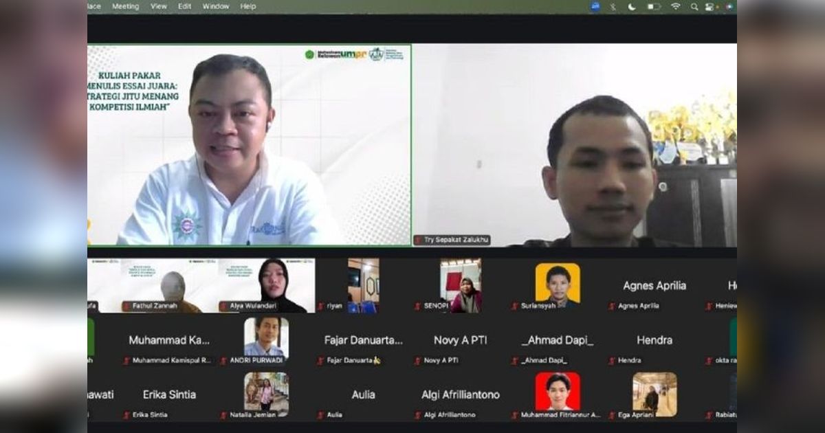 FBIT UMPR Latih Mahasiswa Tulis Esai Juara: Raih Prestasi Nasional hingga Internasional