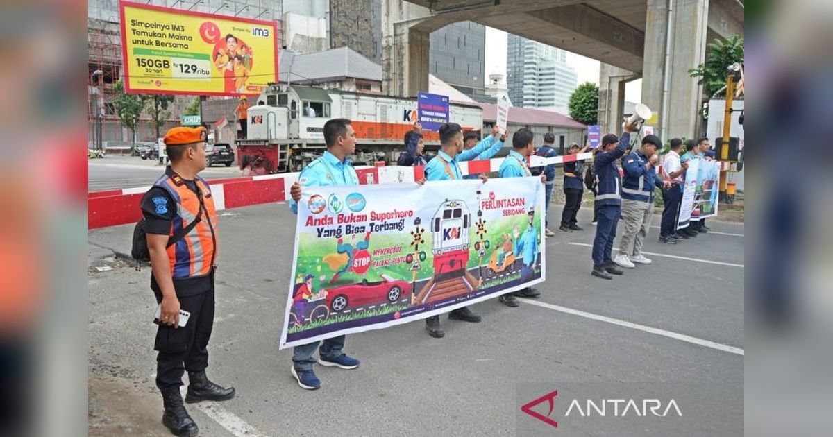 KAI Sumut dan IPKA Sosialisasikan Keselamatan Perlintasan Sebidang: Tekan Angka Kecelakaan