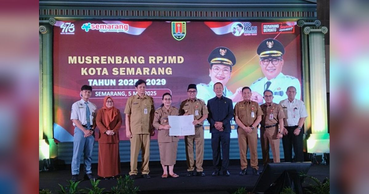 Wali Kota Semarang Prioritaskan Pendidikan dan Kesehatan di RPJMD 2025-2029