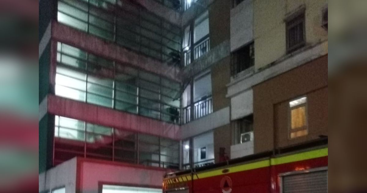 Kebakaran di Apartemen Modernland Tangerang, Kerugian Ditaksir Rp100 Juta