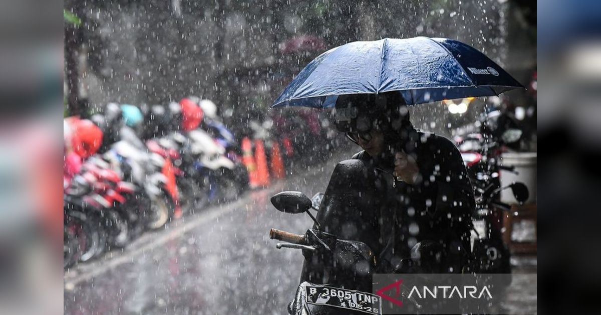 Hujan Diprediksi Guyur Jakarta Mulai Sore Nanti