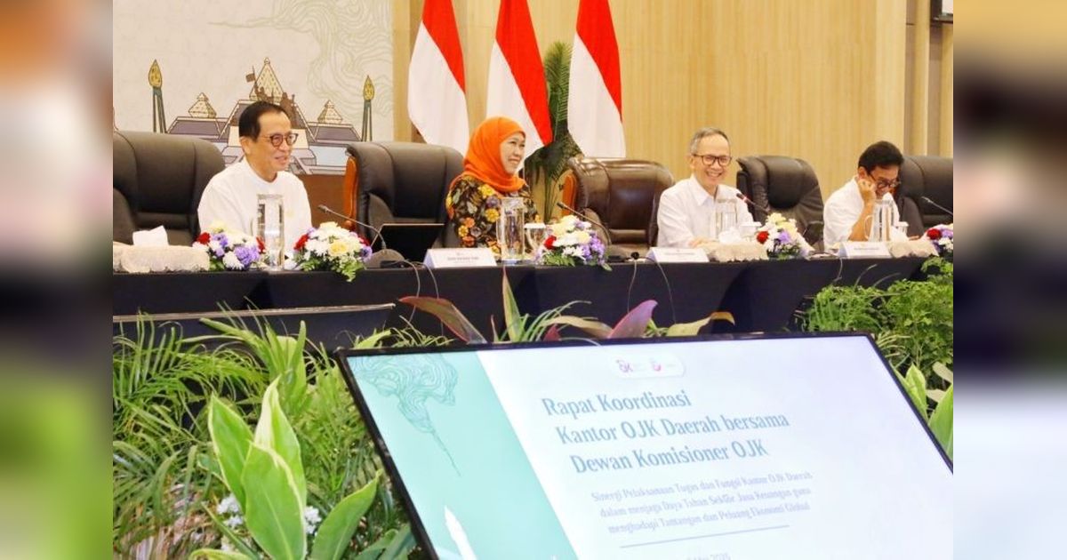 Gubernur Khofifah dan OJK Jatim Sepakat Perkuat Kolaborasi, Ekonomi Jatim Terus Menggeliat