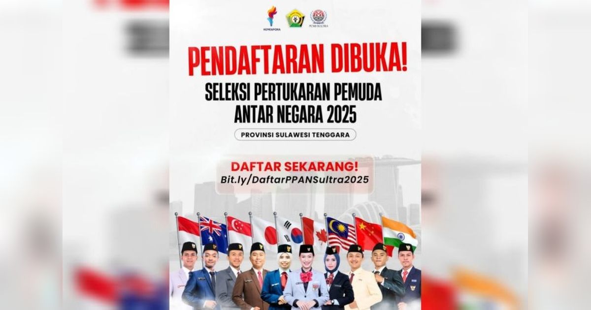 Sulawesi Tenggara Buka Pendaftaran Pertukaran Pemuda Antarnegara ke Singapura