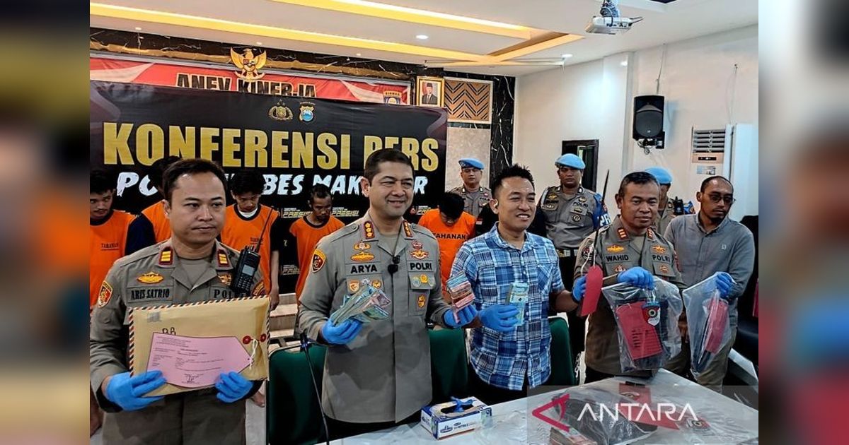 Polisi Lumpuhkan Rampok Rp400 Juta di Makassar, Dua Pelaku Masih Buron