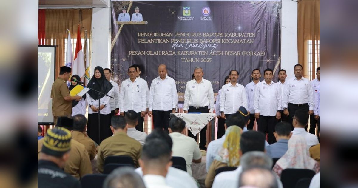 Bupati Aceh Besar Tekankan Anti-KKN dalam Pengelolaan Olahraga untuk Wujudkan Atlet Berprestasi