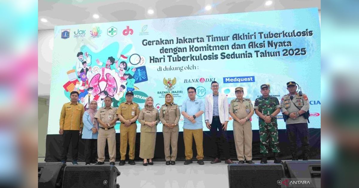 2.645 Kasus TBC Terdeteksi di Jakarta Timur hingga Maret 2025