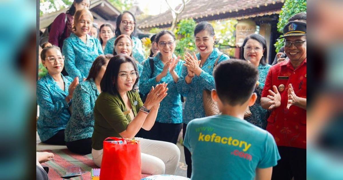 TP PKK dan Dinsos Badung Salurkan Bantuan untuk Penyandang Disabilitas