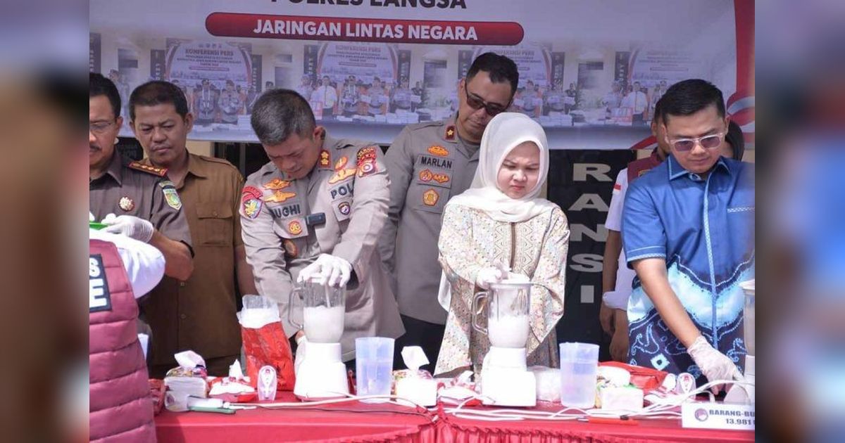 Polres Langsa Musnahkan 13,9 Kg Sabu, Selamatkan Ribuan Jiwa!
