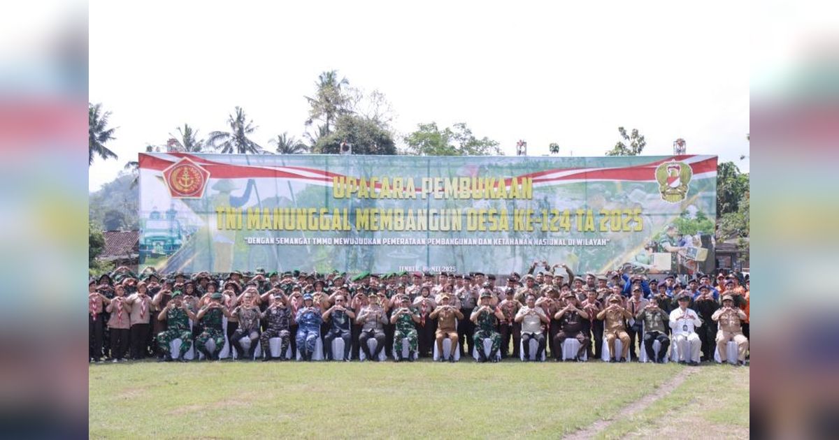 Pemkab Jember dan TNI Kerja Sama Tekan Angka Kemiskinan Lewat TMMD