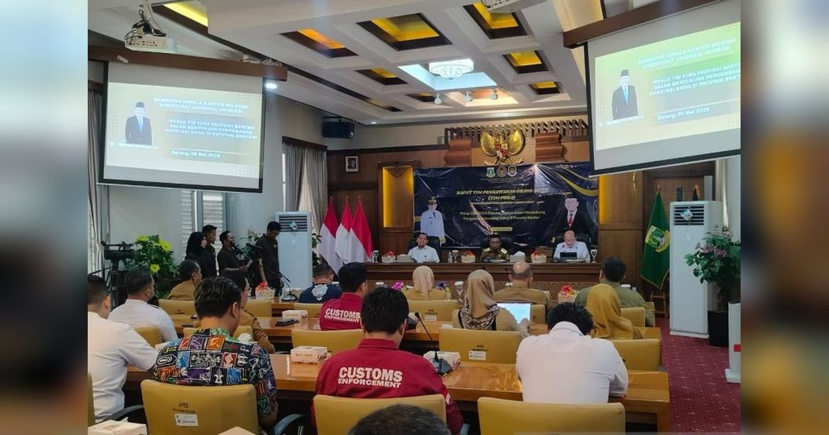 Pemprov dan Imigrasi Banten Perkuat Sinergi Awasi Investasi Asing Ilegal