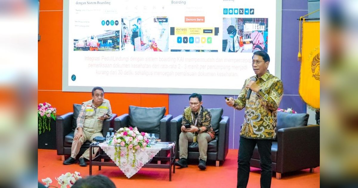 KAI Paparkan Inovasi Pelayanan Transportasi Kereta di FIA UI