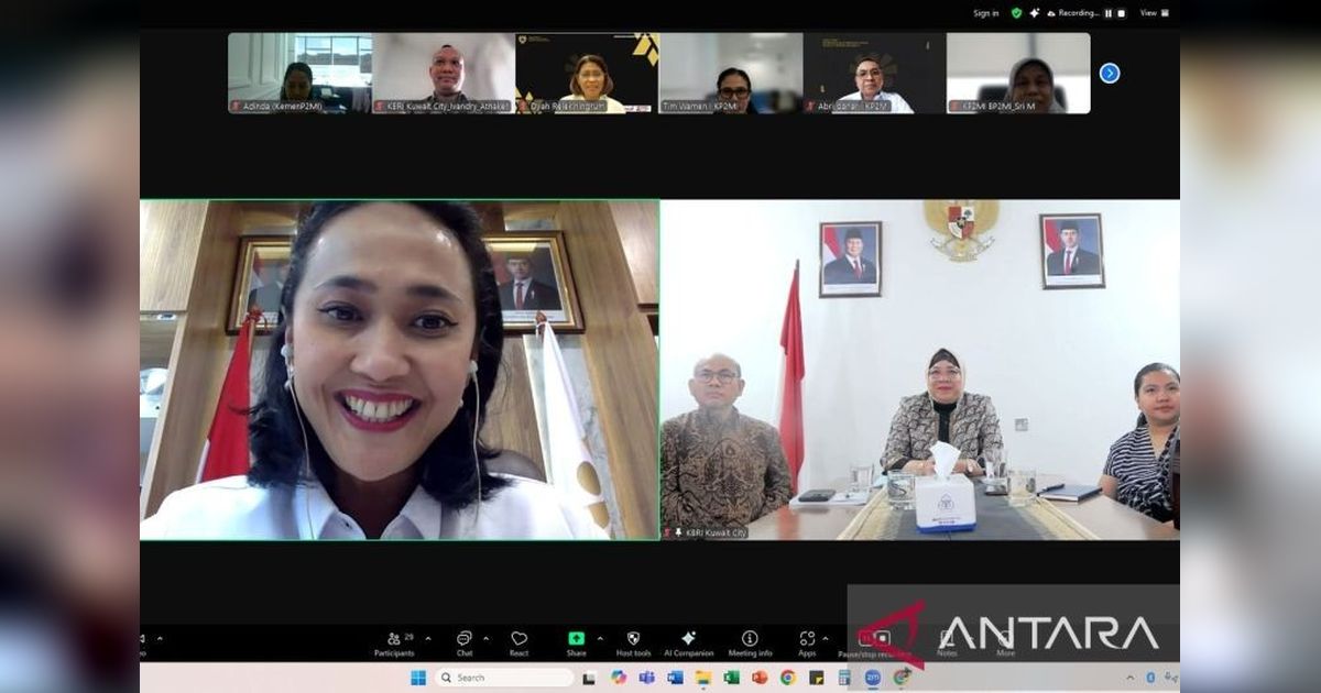 Ribuan Peluang Kerja di Kuwait Menanti PMI, Wamen Christina Dorong Peningkatan Kompetensi