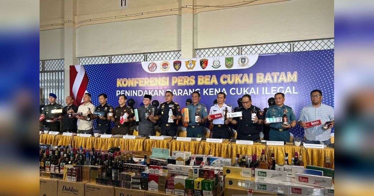 Bea Cukai Batam Cegah Kerugian Negara Rp18,9 Miliar dari BKC Ilegal