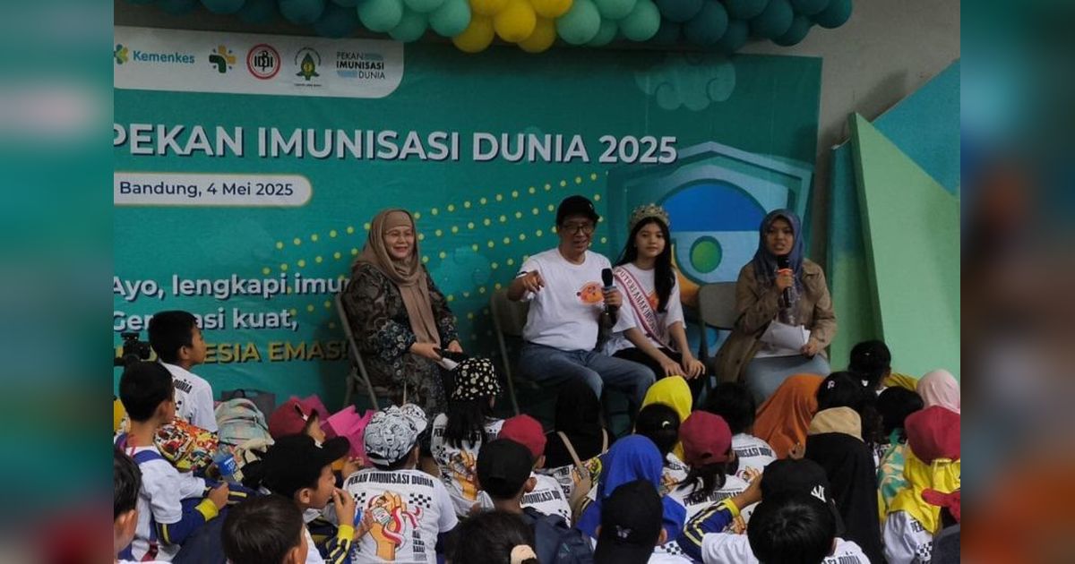 IDAI Ajak Masyarakat Lengkapi Imunisasi: Generasi Sehat, Indonesia Emas