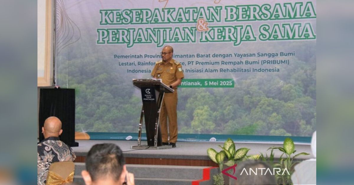 Pemprov Kalbar Gandeng Empat Mitra Percepat Pengelolaan Perhutanan Sosial