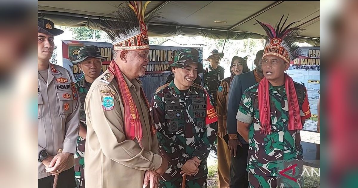 TNI AD Percepat Pembangunan di Mayamuk, Papua Barat Daya lewat Program TMMD