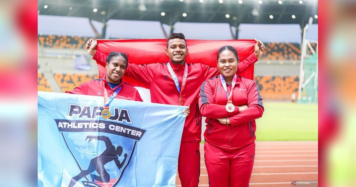Atlet Muda Papua Raih 2 Emas dan 1 Perunggu di Kejuaraan Atletik Filipina