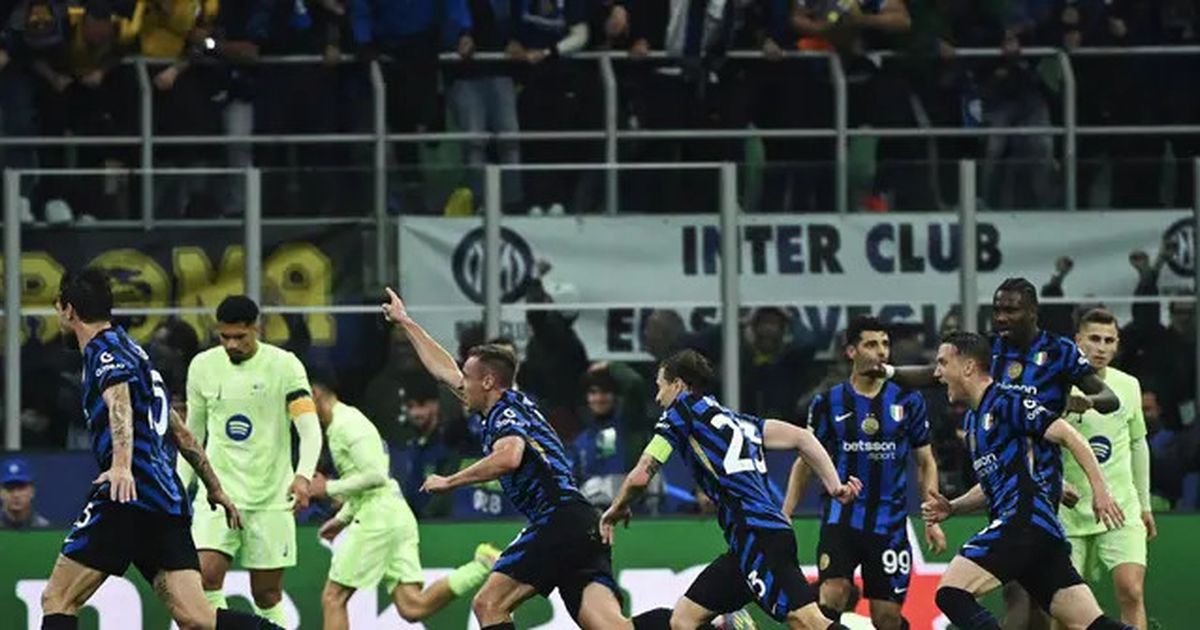 Hasil Semifinal Liga Champions: Pertandingan Menegangkan dengan 7 gol, Inter Milan Kalahkan Barcelona
