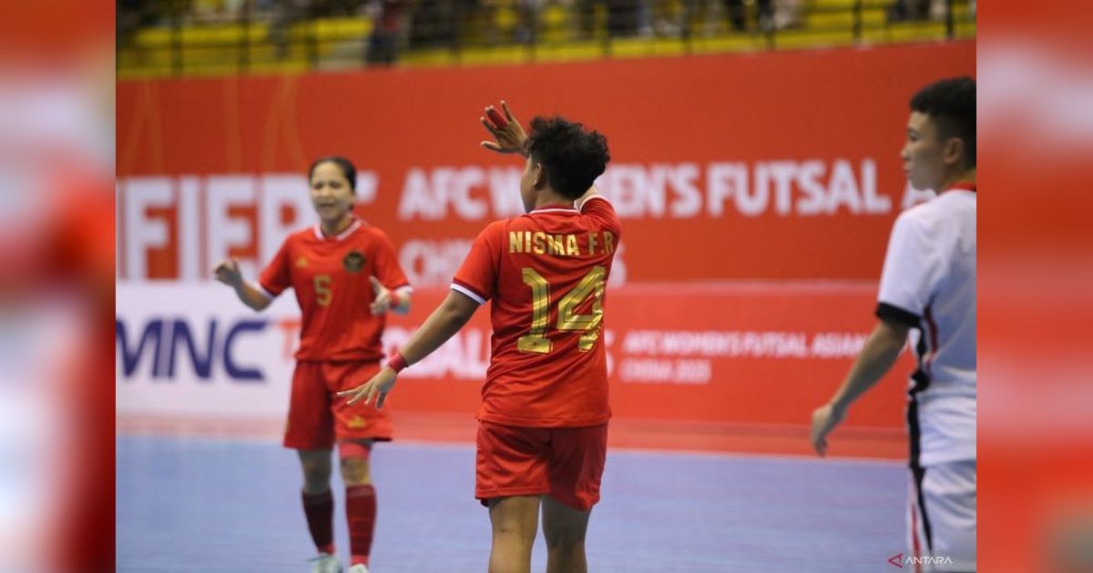 Timnas Futsal Putri Indonesia Takluk dari Jepang 2-5 di Piala Asia Futsal 2025