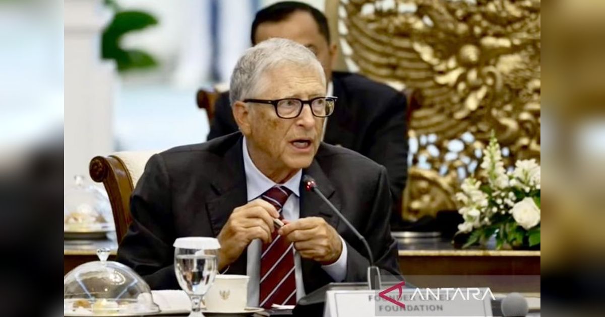 Bill Gates: Pendidikan dan Kesehatan, Kunci Masa Depan Indonesia