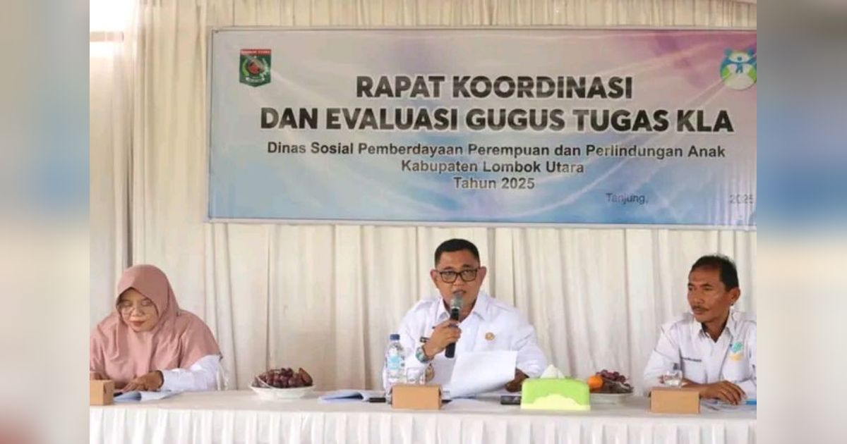 Lombok Utara Bertekad Raih Status Madya Kabupaten Layak Anak 2025