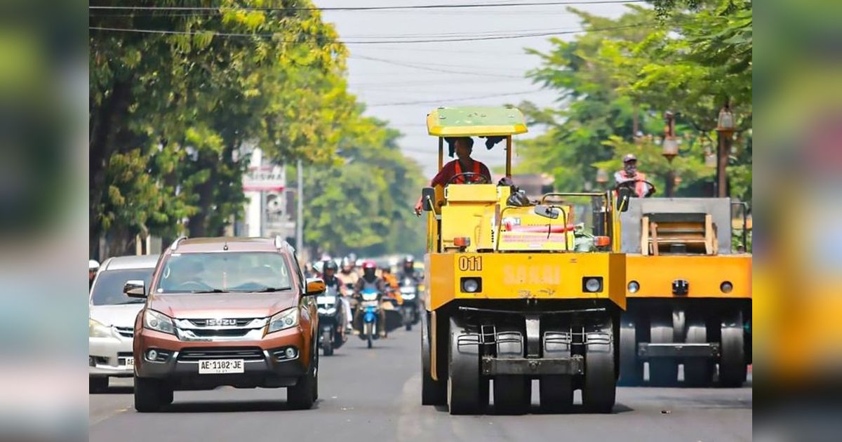 Pemkot Madiun Perbaiki Jalan, Dukung Pariwisata dan Jalur Pangan