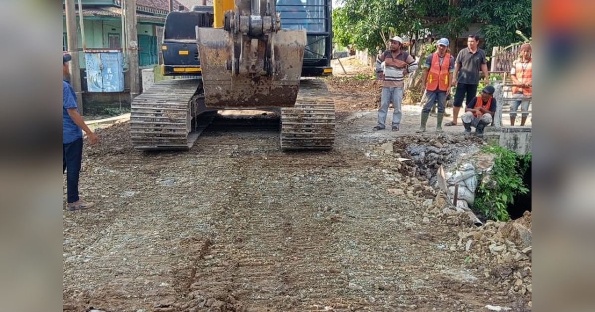 BMBK Lampung Percepat Perbaikan Gorong-Gorong Rusak di Jalur Kalianda-Rajabasa