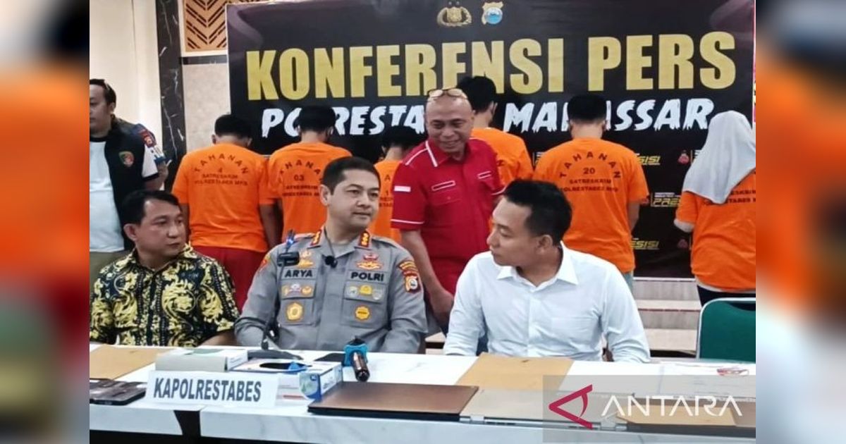 Polrestabes Makassar Tangkap 6 Joki UTBK-SNBT Unhas, Terancam 9 Tahun Penjara!