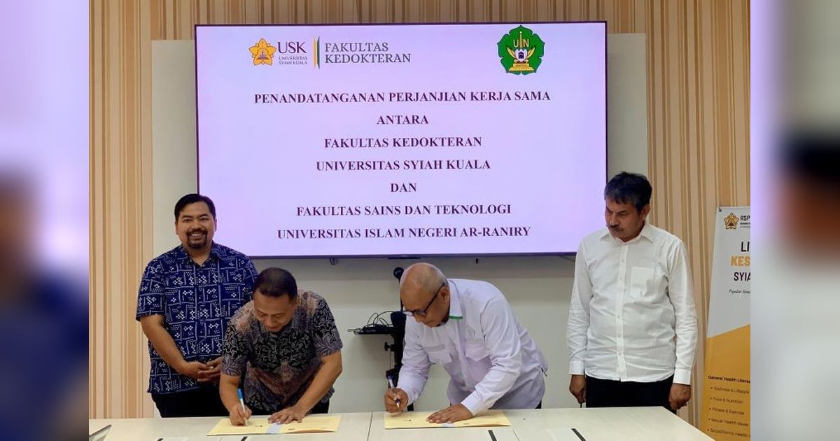 FST UIN Ar-Raniry dan FK USK Jalin Kerja Sama Riset untuk Perkuat Pengembangan Obat dan Pengabdian Masyarakat