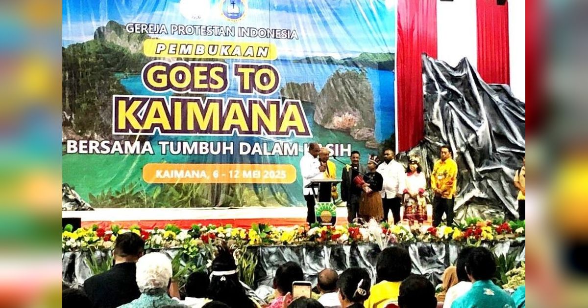 Wagub Papua Barat Apresiasi GPI Goes to Kaimana: Bangun Iman dan Persaudaraan