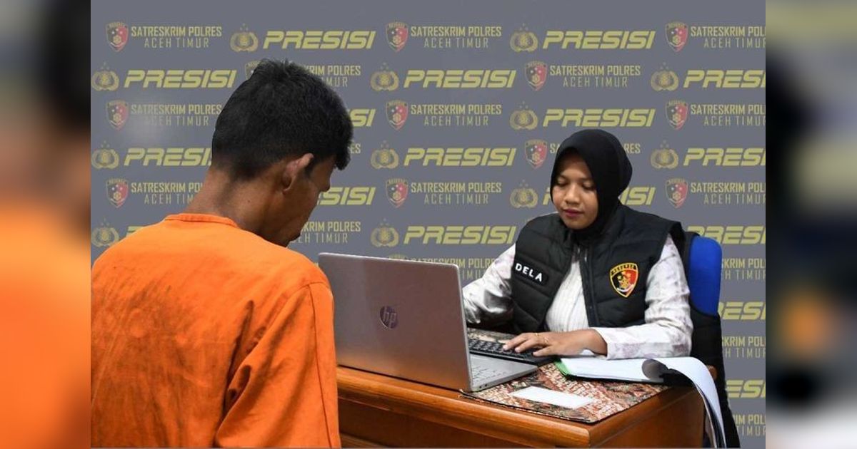 Polres Aceh Timur Tangkap Pelaku Pemerkosaan Anak yang Sudah Dua Tahun Buron