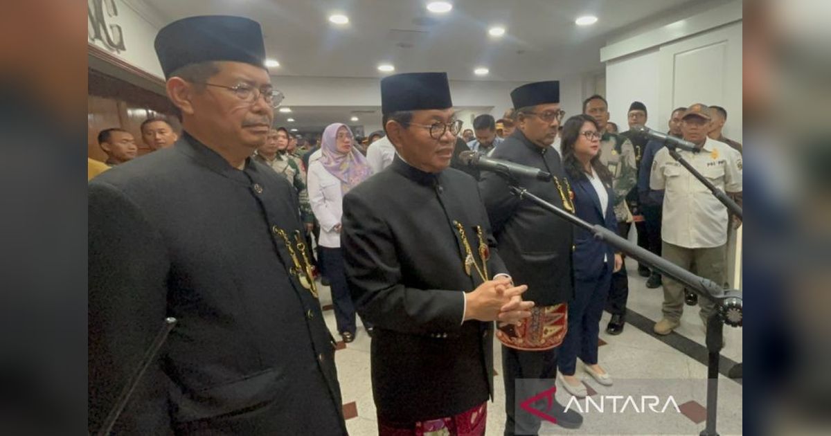 Pramono Anung Lantik 59 Pejabat DKI, dari Wali Kota hingga Kepala Dinas