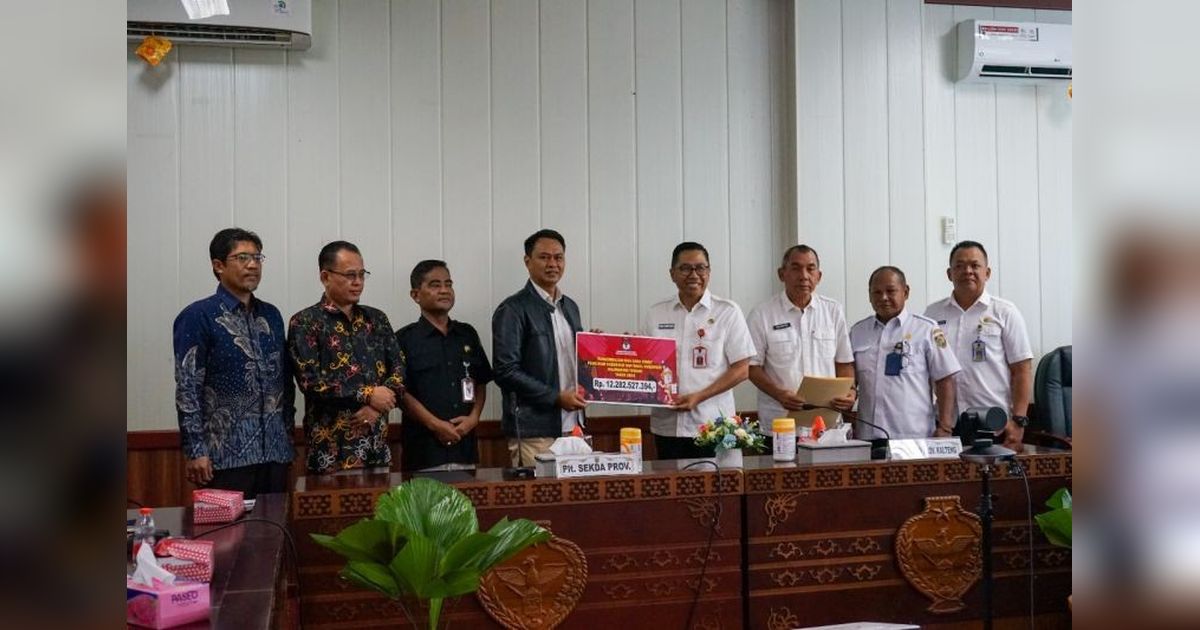 KPU Kalteng Kembalikan Sisa Hibah Pilkada 2024 Sebesar Rp12,2 Miliar