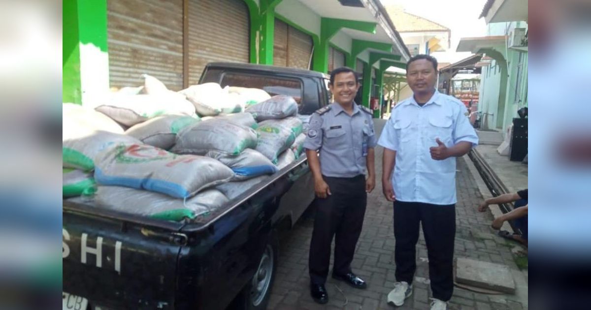 Pemkot Pekalongan Dukung Budi Daya Organik di Rutan dengan Bantuan Pupuk Kompos